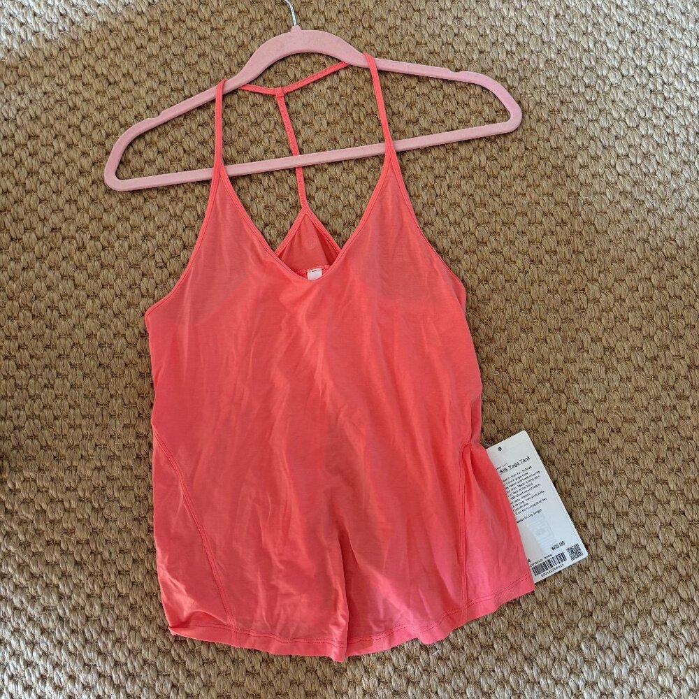 Lulu Modal Silk Yoga Tank Top